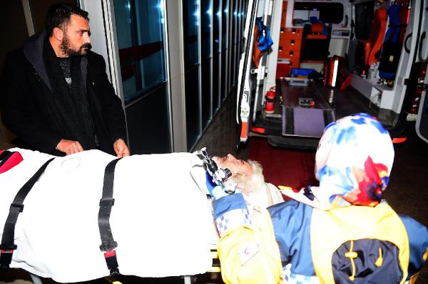 Bursa'da damda sohbet eden adam yere çakıldı