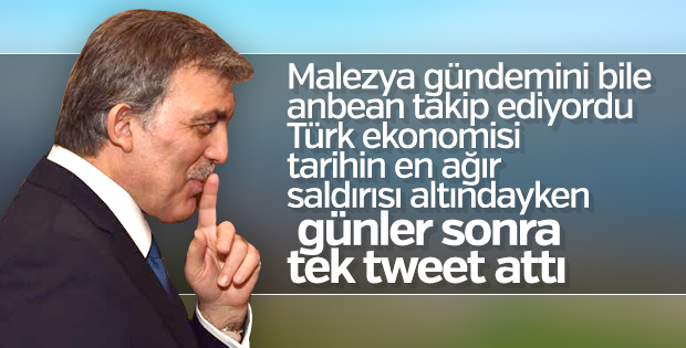 Abdullah Gül: Trump'ın tweetleri utanç verici
