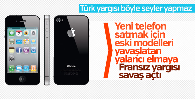 Fransa'da Apple'a soruşturma
