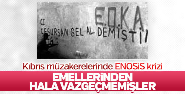Bakan Çavuşoğlu'ndan ENOSİS kararına tepki