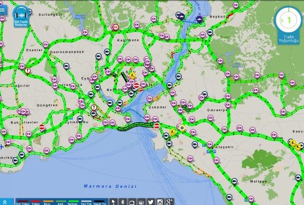İstanbul'da yollar boşaldı