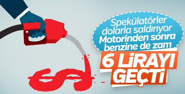 Benzine 16 kuruş zam