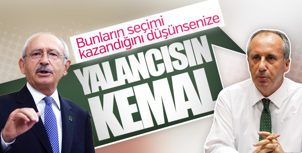 Muharrem İnce’den Kılıçdaroğlu'na: Beni çağırmadı