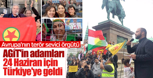 Terör sevici AGİT seçimleri izlemek için Türkiye'de