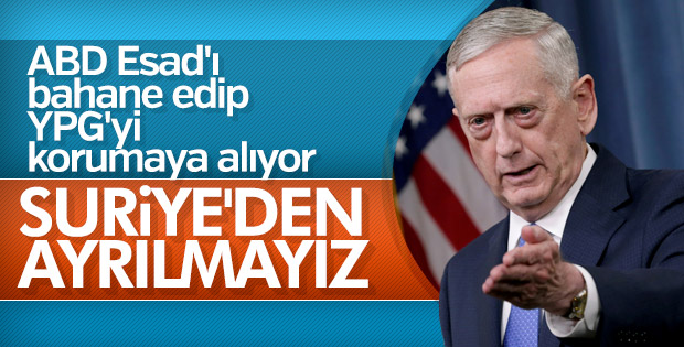 Mattis: DEAŞ bitmeden Suriye'den çıkmayız