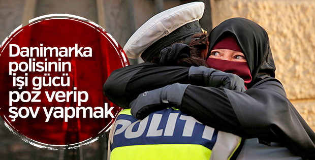 Danimarka'da burka ve peçe yasağına tepki