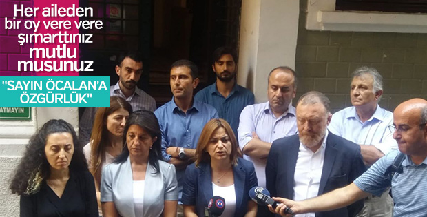 HDP'den Öcalan'a özgürlük talebi