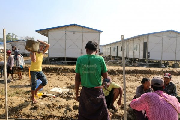 Myanmar'da Arakanlılara hazırlık yapılıyor