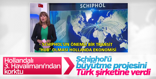 Hollanda Schiphol Havalimanı'nı büyütme işini Rönesans aldı