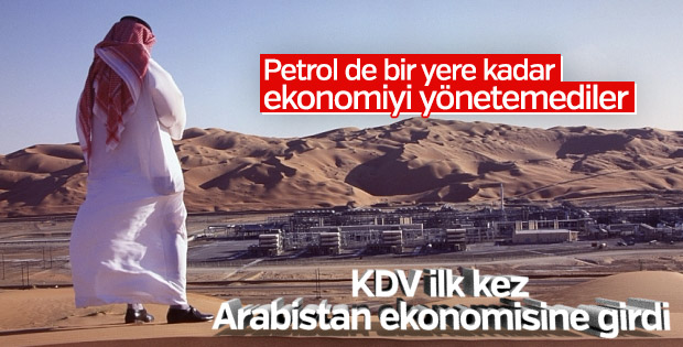 Suudi Arabistan'da ilk kez KDV ödenecek