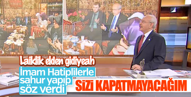 Kemal Kılıçdaroğlu, imam hatiplilerle buluştu