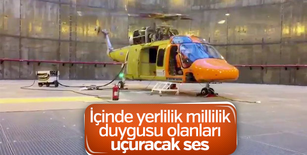 T625 Genel Maksat Helikopteri'nin motoru çalıştırıldı
