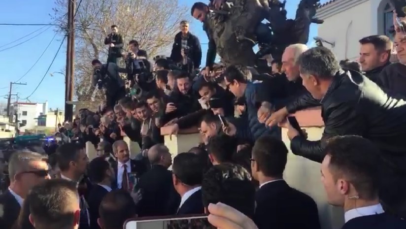 Erdoğan Batı Trakya'da 'Reis' sloganlarıyla karşılandı