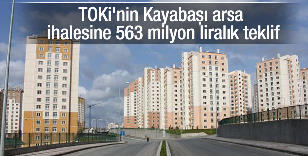TOKİ Kayabaşı arsa ihalesinin kazananı belirlendi