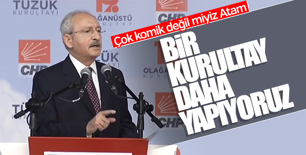 CHP'nin 19. Olağanüstü Kurultayı başladı