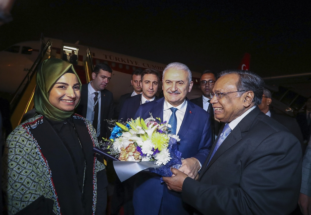 Başbakan Yıldırım Bangladeş'te