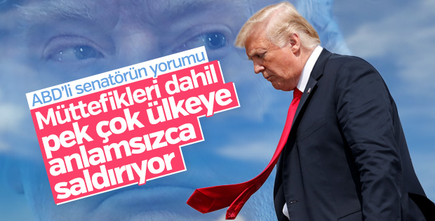 ABD'li senatör: Trump'ın bir planı yok