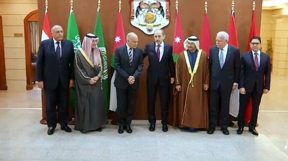Arap ülkelerinin bakanları Kudüs için toplandı