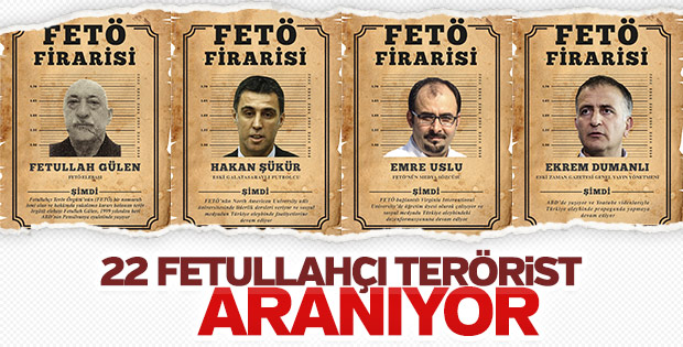 FETÖ'nün yurt dışına kaçan firarileri
