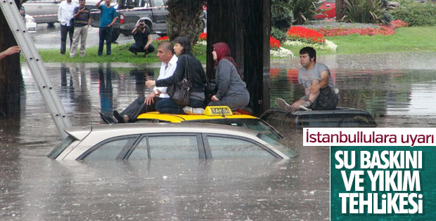İstanbul için yağış uyarısı yapıldı