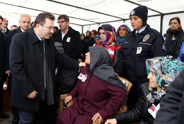 Şehit polis, son yolculuğuna uğurlandı