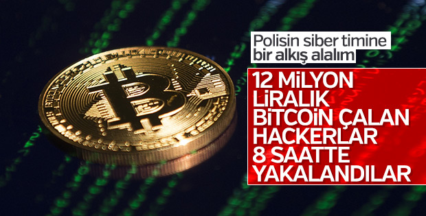 İstanbul'daki Bitcoin hırsızları yakalandı