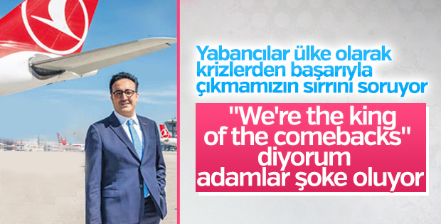 İlker Aycı: THY ülkemizin sancağını taşıyor