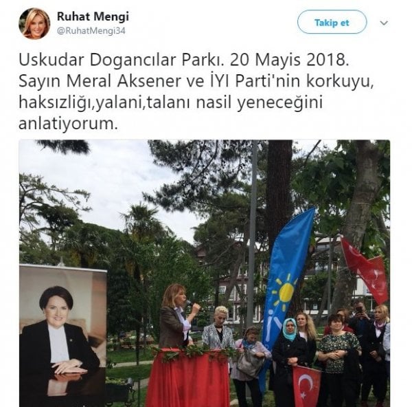 İYİ Parti'nin kurucu üyelerinden Ruhat Mengi istifa etti