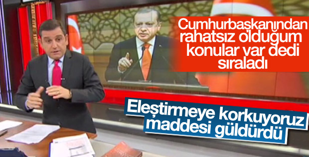 Fatih Portakal'ın Erdoğan'dan duyduğu rahatsızlıklar