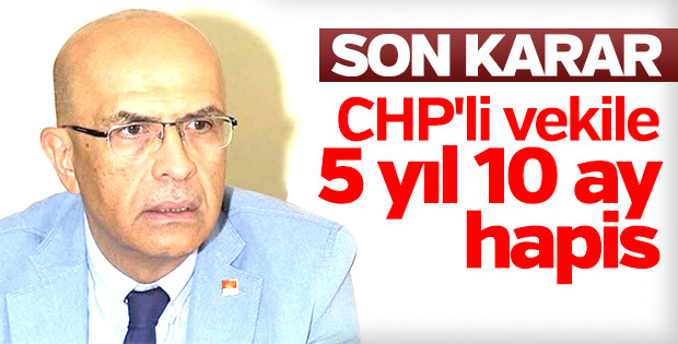 Berberoğlu'na 5 yıl hapis cezası