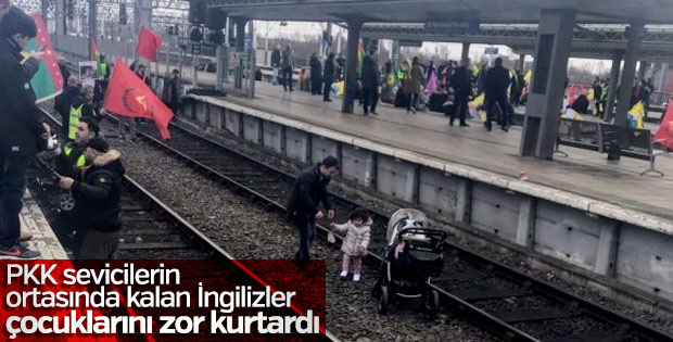 Terör destekçileri İngiltere'yi karıştırdı