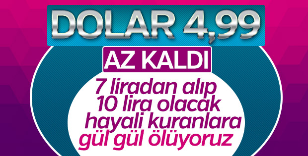 Dolar ve euro eriyor