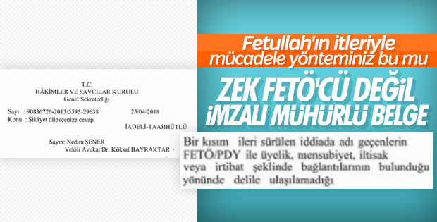 Nedim Şener HSK'nin skandal Zekeriya Öz yazısını yayınladı