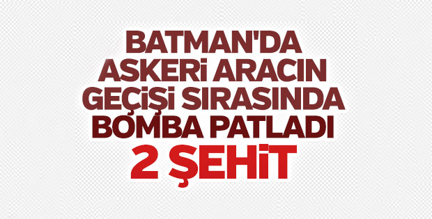 Batman'da terör saldırısı: 2 asker şehit