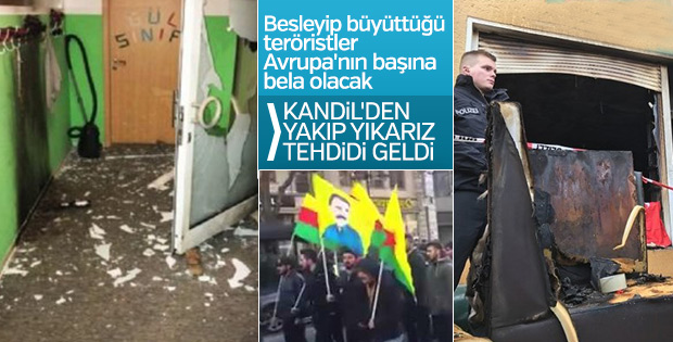 Teröristlerden Avrupa ülkelerine tehdit