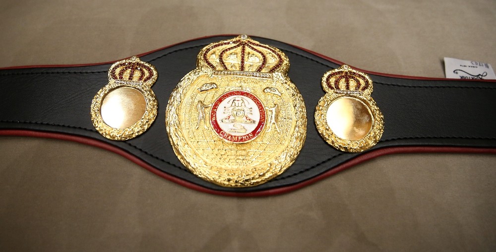 Suriyeli şampiyon boksörden Erdoğan'a altın kemer