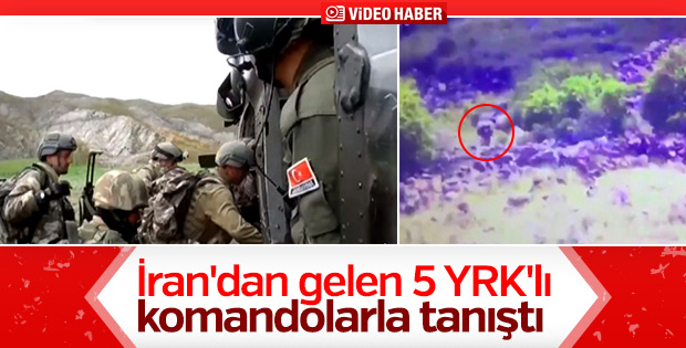 Ağrı'da etkisiz hale getirilen 5 terörist görüntülendi