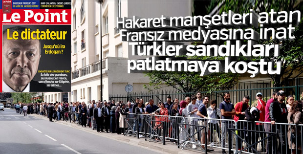Fransa'da seçmenler sandık başında kuyruk oluştu