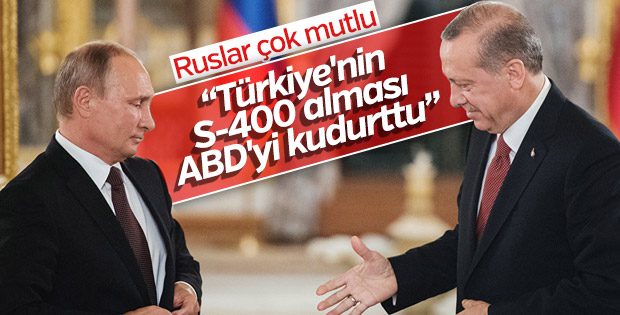 Rusya'dan ABD'ye sert S-400 mesajı