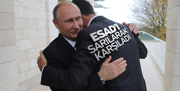 Putin, Esad'ı Soçi'de ağırladı