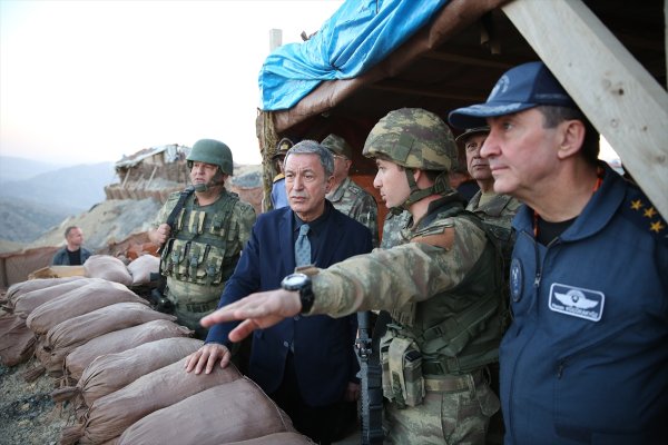 Hulusi Akar: Teröristleri takibe devam ediyoruz