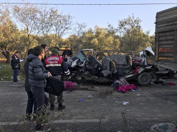 Hatay'da trafik faciası