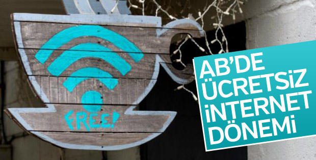 Avrupa Birliği'nde ücretsiz internet dönemi