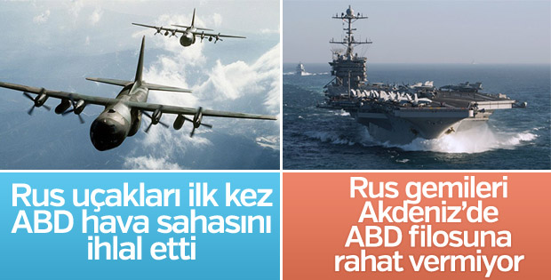 Alaska ve Akdeniz'de Rusya-ABD gerilimi