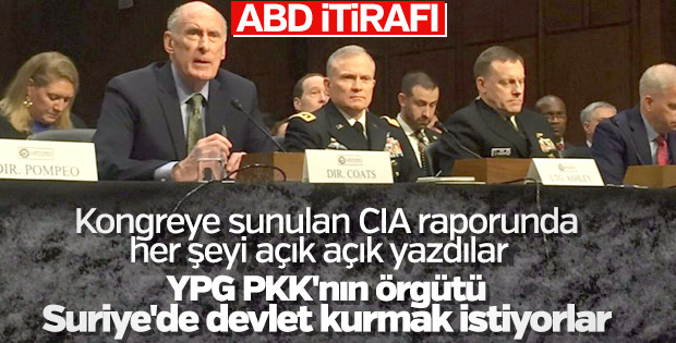 ABD Kongresi'ne sunulan istihbarat raporu