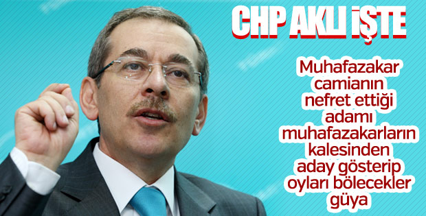 Abdüllatif Şener CHP'den aday oldu
