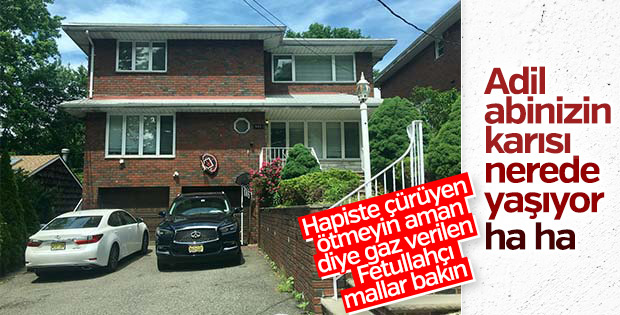 Adil Öksüz’ün eşi ABD’de görüntüledi