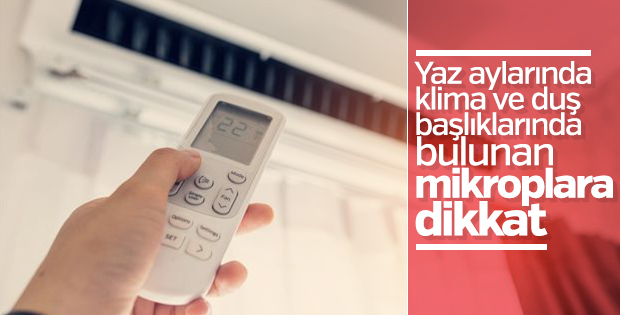 Yaz aylarında lejyoner mikroplara dikkat edilmeli