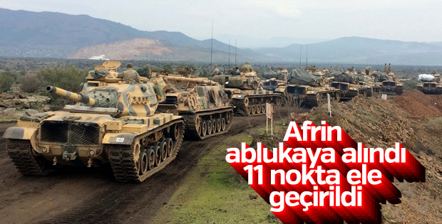 Afrin operasyonunda son durum