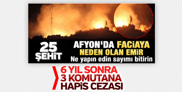25 askerin şehit olduğu patlamayla ilgili karar açıklandı